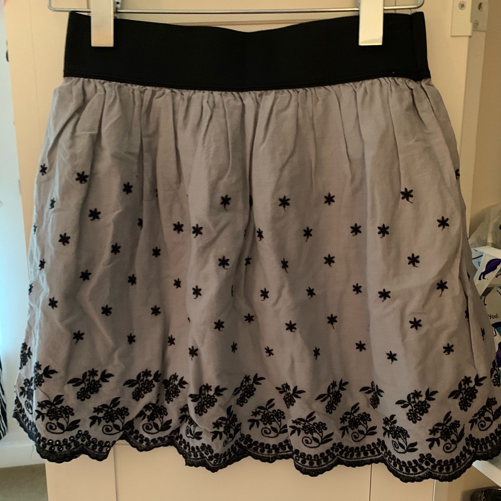 Gray skirt